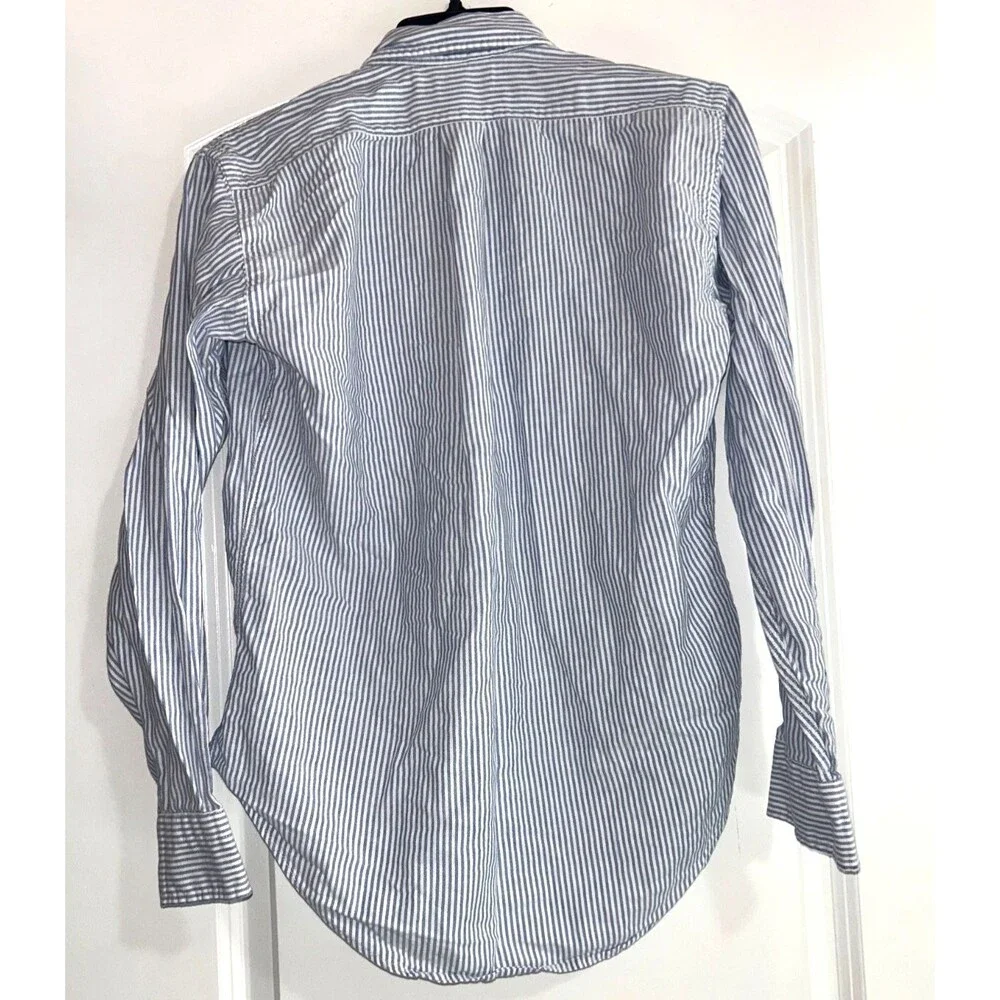 Polo Ralph Lauren Boys size 18 Vintage Button Down Shirt Cotton Striped